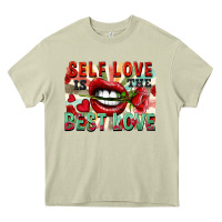 Mossy Self love is the best love Heavy Core Tee - FaDigitalArtStudio