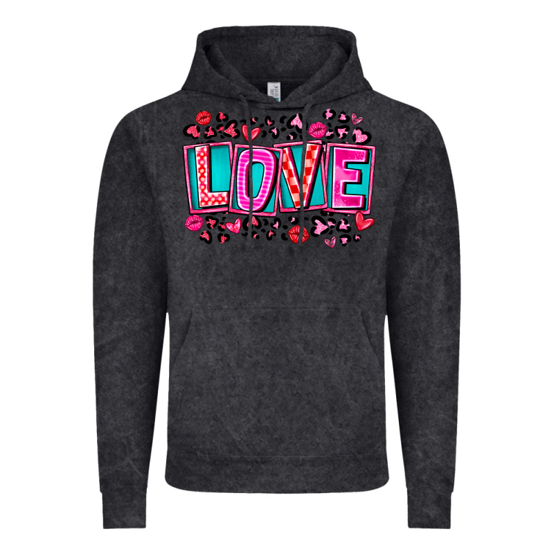 Love Valentine Vintage Hoodie by CowhideDigitalArt | Teevron