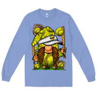 Colony Blue softball gnome Long Sleeve Tee - SublimationCraftShop