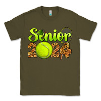 Army Green tennis senior 2024 Classic Tee - BarkalooDesign