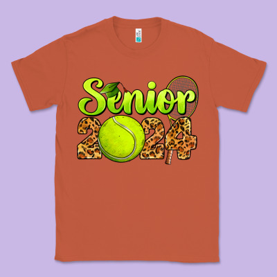 Tennis Senior 2024 Classic Tee Designed By Barkaloodesign