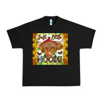 Black Just A Little Moody Urban Heavy Tee - CowhideDigitalArt
