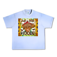 Grape Ice Just A Little Moody Urban Heavy Tee - CowhideDigitalArt