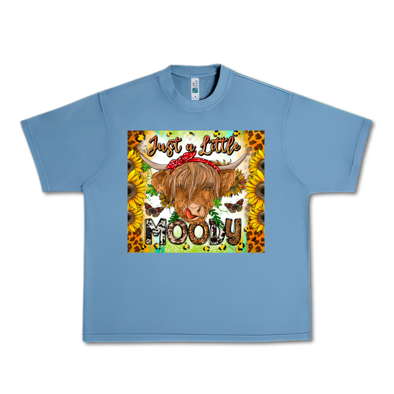 Just A Little Moody Urban Heavy Tee by CowhideDigitalArt | Teevron