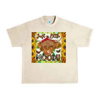 Sandshell Just A Little Moody Urban Heavy Tee - CowhideDigitalArt