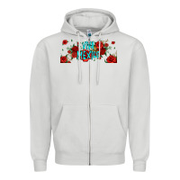 Dove Grey viva mexico long live mexico Zipper Hoodie - Jasminsmagicworld