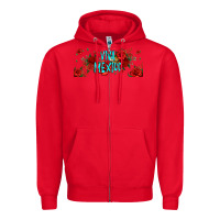 Red viva mexico long live mexico Zipper Hoodie - Jasminsmagicworld