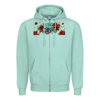 Seafoam viva mexico long live mexico Zipper Hoodie - Jasminsmagicworld