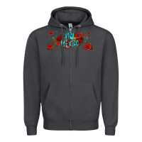 Smoke viva mexico long live mexico Zipper Hoodie - Jasminsmagicworld