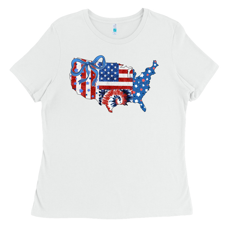 America Map Ladies Tee by CowhideDigitalArt | Teevron