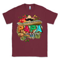 Burgundy Papacita Classic Tee - FaDigitalArtStudio