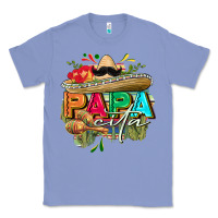Colony Blue Papacita Classic Tee - FaDigitalArtStudio