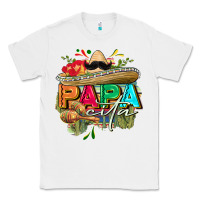 White Papacita Classic Tee - FaDigitalArtStudio