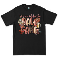 Black take me out to the ball game Premium Tee - FaDigitalArtStudio