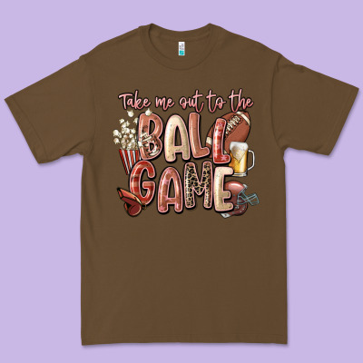Take Me Out To The Ball Game Premium Tee Designed By Fadigitalartstudio