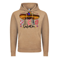 Vintage Coffee festive sombrero and nacho art Vintage Hoodie - CowhideDigitalArt