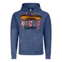 Vintage Denim festive sombrero and nacho art Vintage Hoodie - CowhideDigitalArt