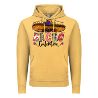 Vintage Mustard festive sombrero and nacho art Vintage Hoodie - CowhideDigitalArt