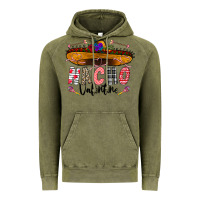 Vintage Olive festive sombrero and nacho art Vintage Hoodie - CowhideDigitalArt