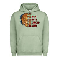 Pigment Oil Green Dad The Man The Myth The Legend The King Urban Hoodie - Jasminsmagicworld