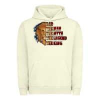 Pigment Pistachio Dad The Man The Myth The Legend The King Urban Hoodie - Jasminsmagicworld