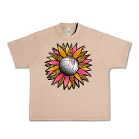 Burro Volleyball Sunflower Urban Heavy Tee - Jasminsmagicworld