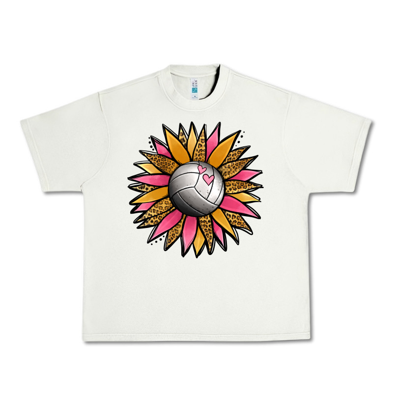 Volleyball Sunflower Urban Heavy Tee by Jasminsmagicworld | Teevron