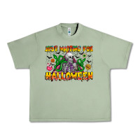 Oil Green Just Mating For halloween Urban Heavy Tee - CowhideDigitalArt