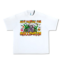 White Just Mating For halloween Urban Heavy Tee - CowhideDigitalArt