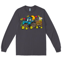 Smoke softball tractor Long Sleeve Tee - SublimationCraftShop
