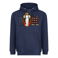 Navy bebe jesus christ Heavyweight Hoodie - Jasminsmagicworld