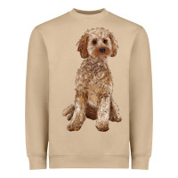 Mushroom cockapoo Heavyweight Sweatshirt - RanaPortraitStore