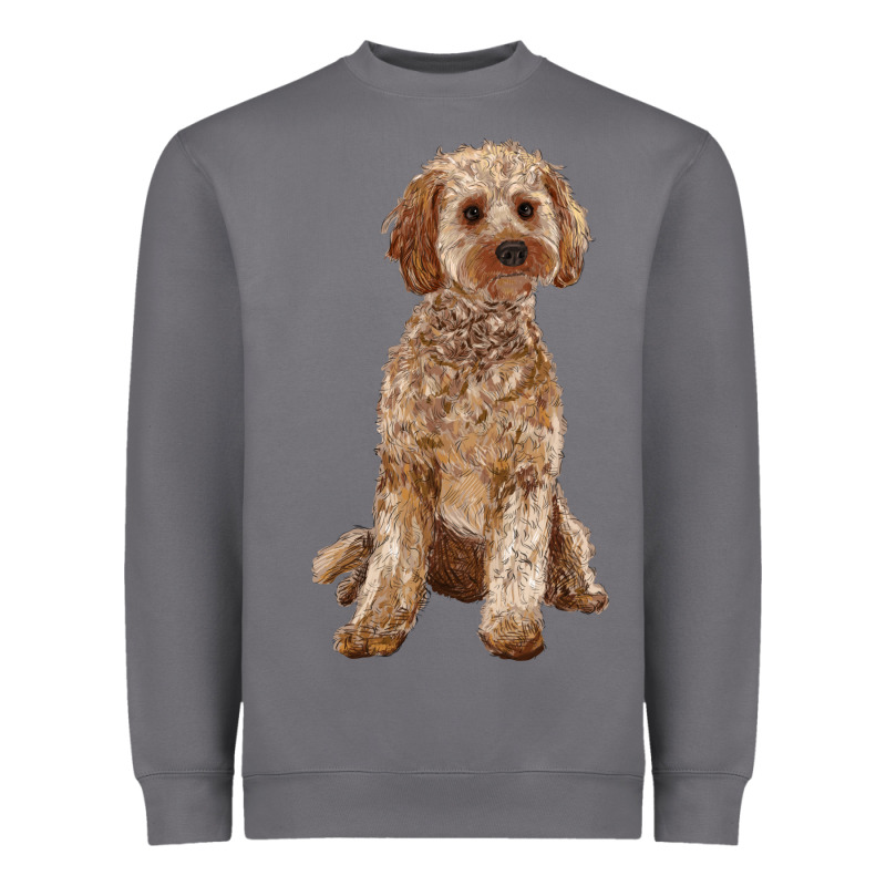 Cockapoo Heavyweight Sweatshirt by RanaPortraitStore | Teevron
