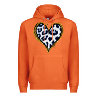 Carrot Dalmatians Heart Gold Glitter Premium Hoodie - Jasminsmagicworld