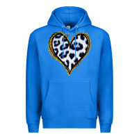True Royal Dalmatians Heart Gold Glitter Premium Hoodie - Jasminsmagicworld