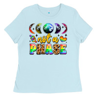 Baby Blue not a phase pride moon Ladies Tee - LillyAllenDesigns
