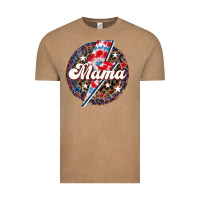 Vintage Coffee Western Mama Patriotic 4th of July Vintage Tee - LillyAllenDesigns