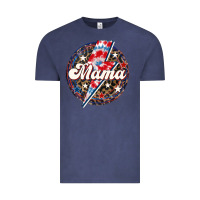 Vintage Denim Western Mama Patriotic 4th of July Vintage Tee - LillyAllenDesigns