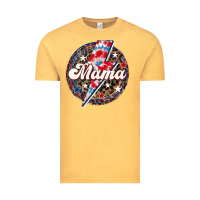 Vintage Mustard Western Mama Patriotic 4th of July Vintage Tee - LillyAllenDesigns