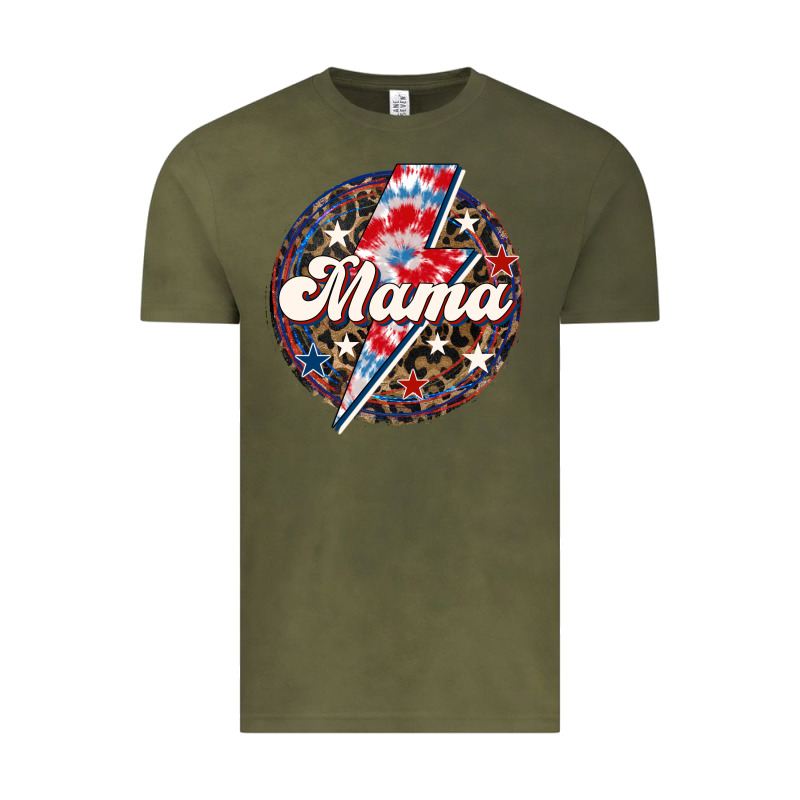 Western Mama Patriotic 4th Of July Vintage Tee by LillyAllenDesigns | Teevron