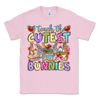 Bubblegum Pink Easter Day I teach the cutest little bunnies Classic Tee - OliviaCreatesArt