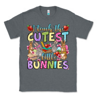 Charcoal Heather Easter Day I teach the cutest little bunnies Classic Tee - OliviaCreatesArt