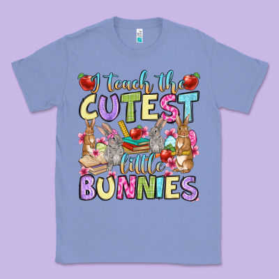 Easter Day I Teach The Cutest Little Bunnies Classic Tee Designed By Oliviacreatesart