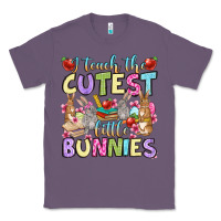 Lavender Easter Day I teach the cutest little bunnies Classic Tee - OliviaCreatesArt