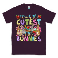 Plum Easter Day I teach the cutest little bunnies Classic Tee - OliviaCreatesArt