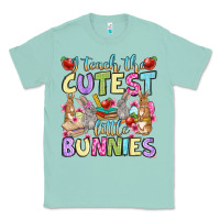 Seafoam Easter Day I teach the cutest little bunnies Classic Tee - OliviaCreatesArt