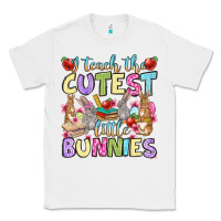 White Easter Day I teach the cutest little bunnies Classic Tee - OliviaCreatesArt