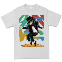 Dove Grey michael jackson Premium Tee - artisFamous