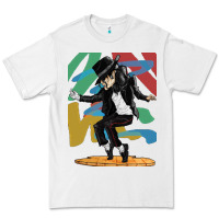 White michael jackson Premium Tee - artisFamous