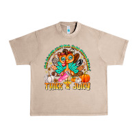 French Oak The Turkey Ain’t The Only Thing Lookin Thick & J Urban Heavy Tee - CowhideDigitalArt